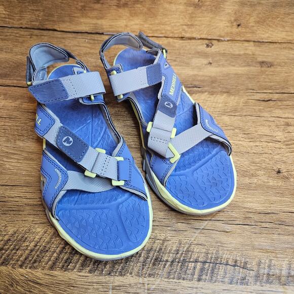 Merrell Select Grip Velvet Morning Preformance adjustable sandals sz 8 - Picture 6 of 9